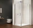 Sprchová stěna 80 cm chrom/transparent – Gelco Loro GN3580