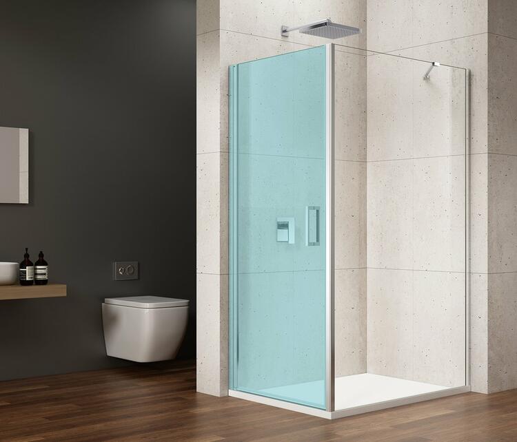 Sprchová stěna 100 cm chrom/transparent – Gelco Loro GN3510