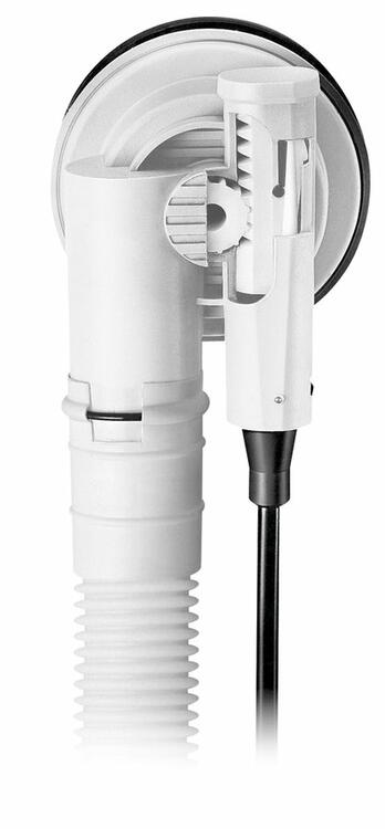 Vanová souprava s bovdenem, délka 575mm, zátka 72mm, bílá
