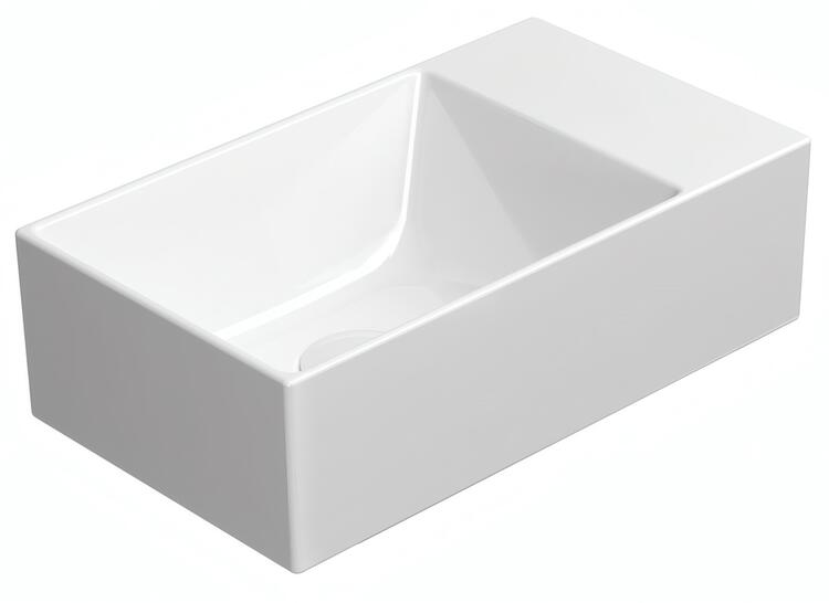 Keramické umývátko 40×23 cm bílá – GSI KUBE X 94849011