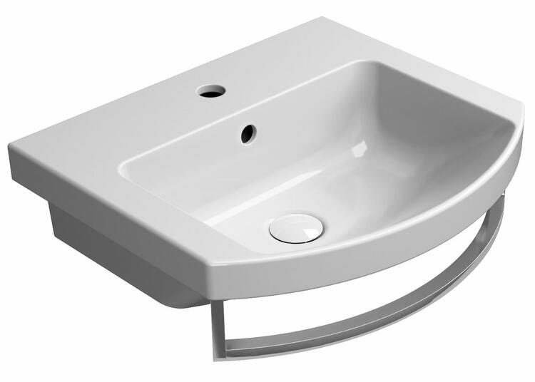 NORM čelní držák ručníků 50cm, pro umyvadlo 8646111, chrom