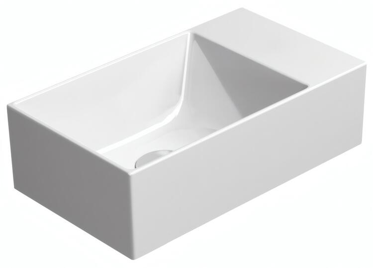 Keramické umývátko 40×23 cm bílá – GSI KUBE X COLOR 94849009