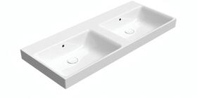 Keramické dvojumyvadlo 120×50 cm bílá – GSI NUBES 96259011 | Více -