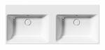 Keramické dvojumyvadlo 120×50 cm bílá – GSI NUBES 96259011