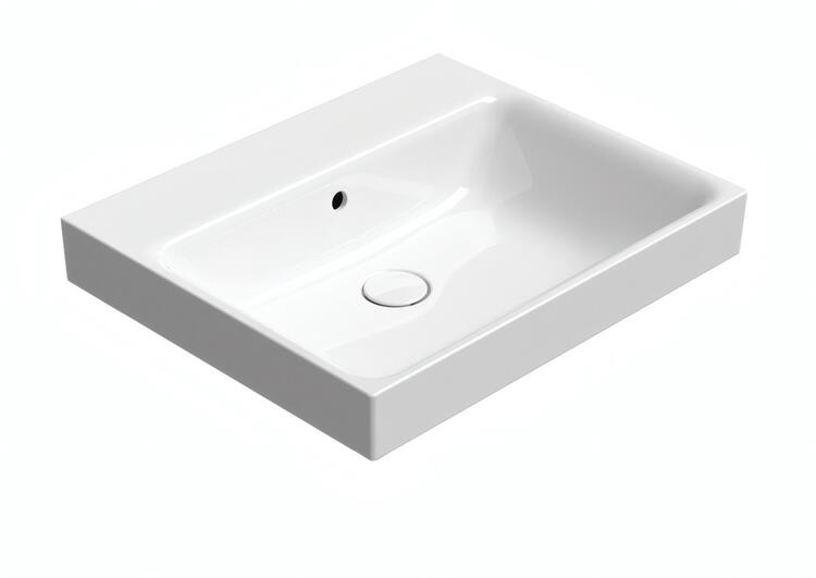 Keramické umyvadlo 60×50 cm bílá – GSI NUBES 96319011