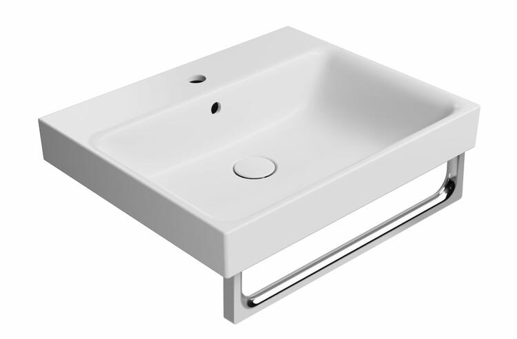 Keramické umyvadlo 60×50 cm bílá mat – GSI NUBES COLOR 96319109