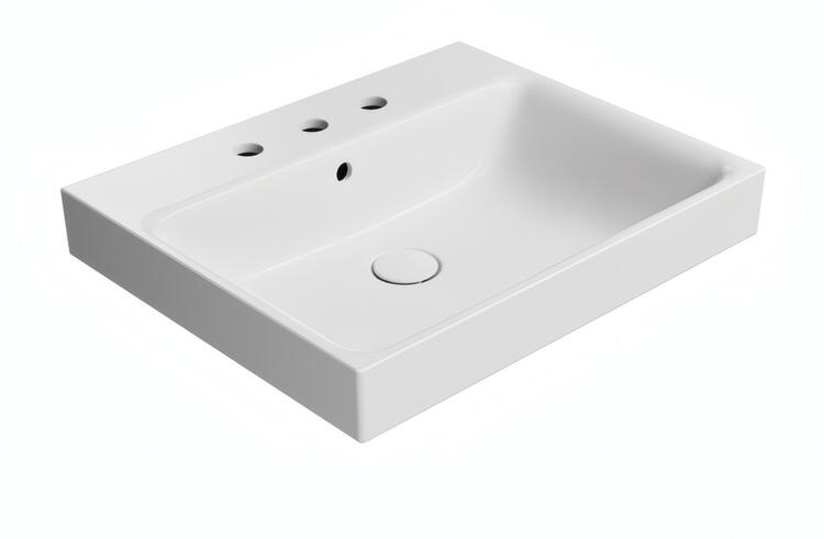 Keramické umyvadlo 60×50 cm bílá mat – GSI NUBES COLOR 96319309