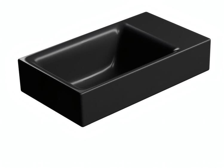 Keramické umývátko 40×23 cm černá mat – GSI NUBES COLOR 96369026