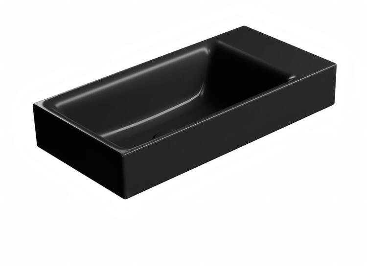 Keramické umývátko 50×25 cm černá mat – GSI NUBES COLOR 96379026
