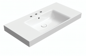 Keramické umyvadlo 100×50 cm bílá – GSI NUBES 96519311 | Více -