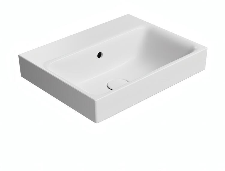 Keramické umyvadlo 50×40 cm bílá mat – GSI NUBES COLOR 96829009
