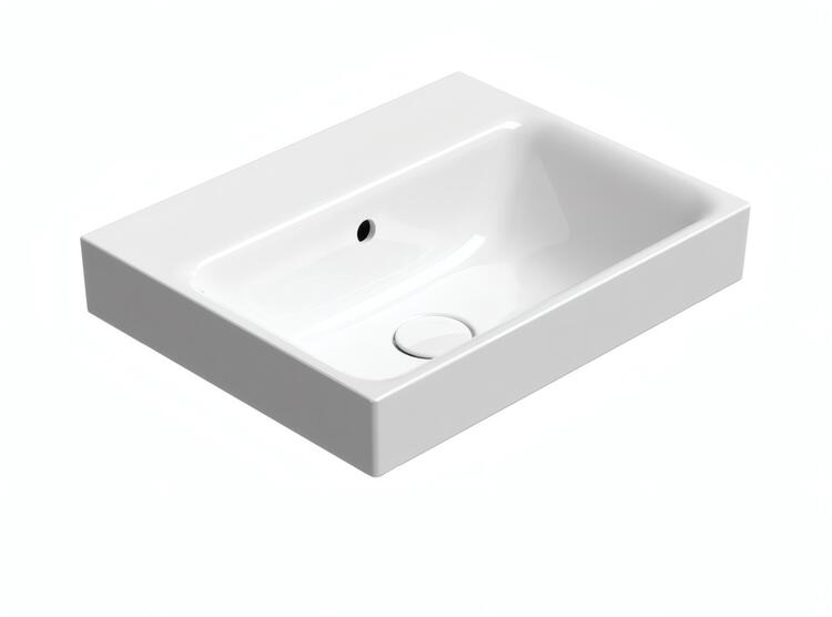 Keramické umyvadlo 50×40 cm bílá – GSI NUBES 96829011