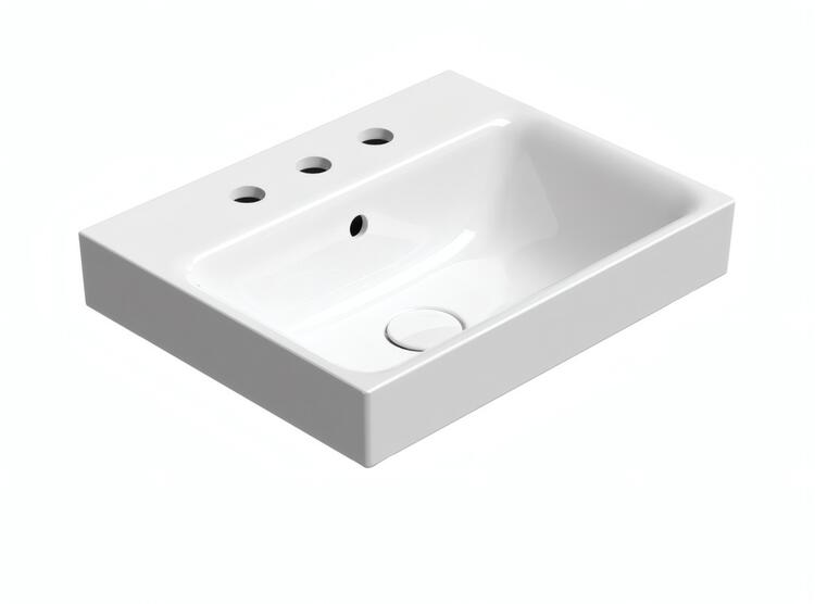 Keramické umyvadlo 50×40 cm bílá – GSI NUBES 96829311
