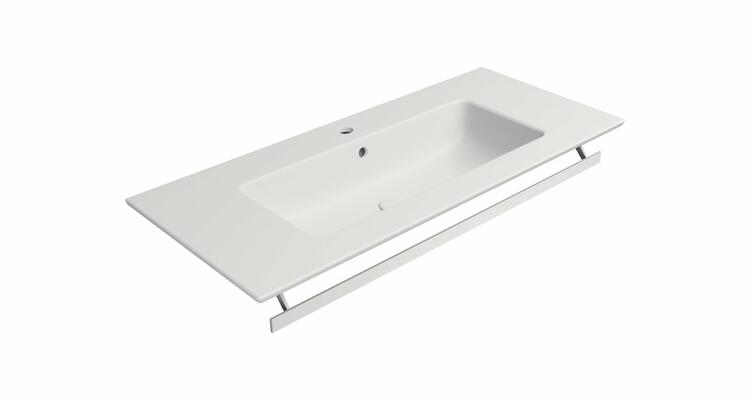 Čelní držák ručníků 102 cm chrom – GSI Pura PAPRD102