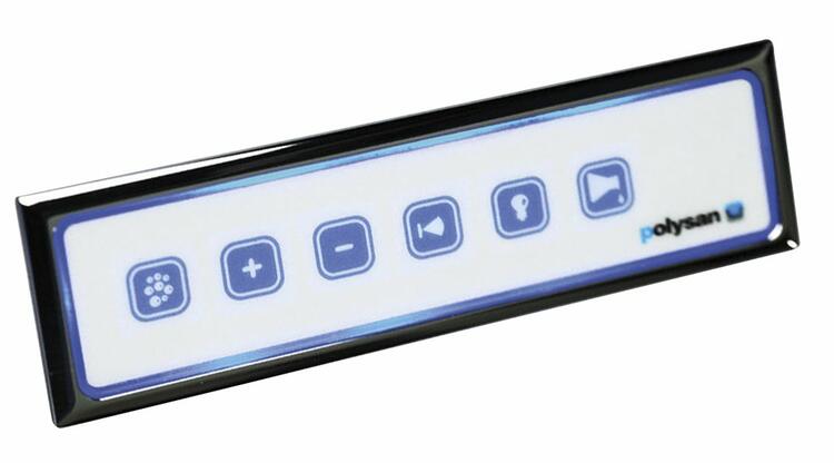 HM systém HYDRO POOL, ovládání Typ L - Elektronické s podsvícením