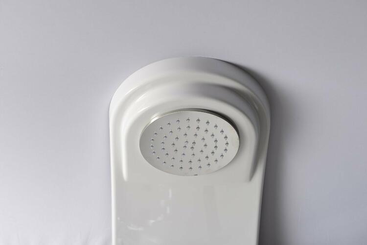 Termostatický sprchový panel bílá – Polysan Luk 80312