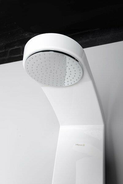 MOLA termostatický sprchový panel nástěnný 210x1300mm, bílá