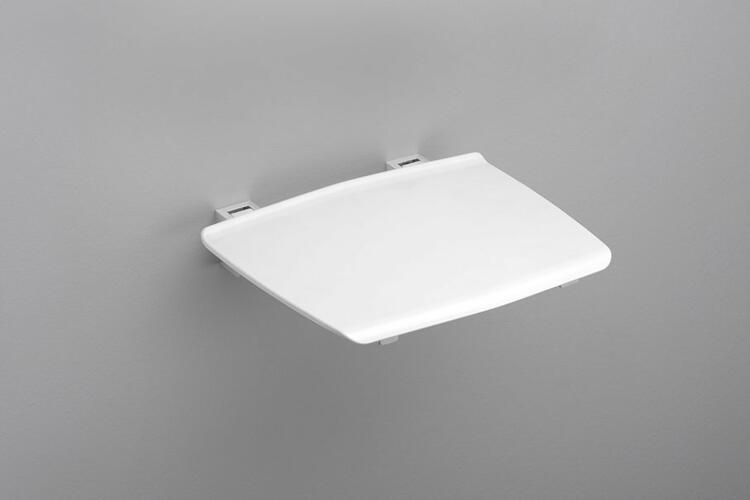 GELCO sklopné sedátko do sprchového koutu 32,5x32,5cm, bílá