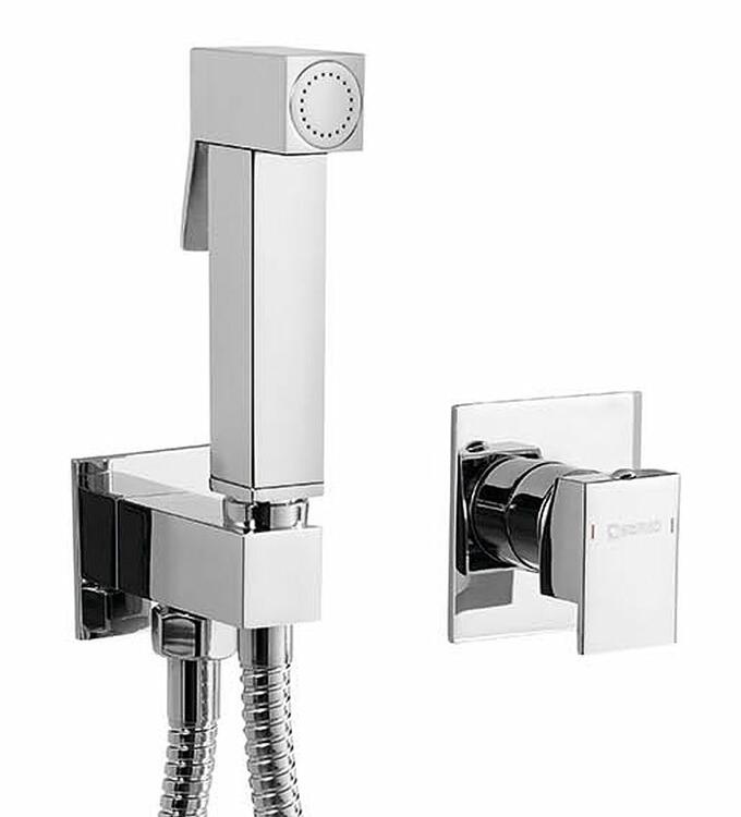 SPECTRE podomítková bidetová baterie se Stop sprškou, chrom