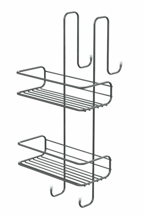 CHROM LINE polička do sprchy závěsná, 240x490x220mm, chrom