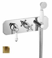 VIENNA podomítková sprchová baterie s ruční sprchou, 2 výstupy, bronz | Více - 