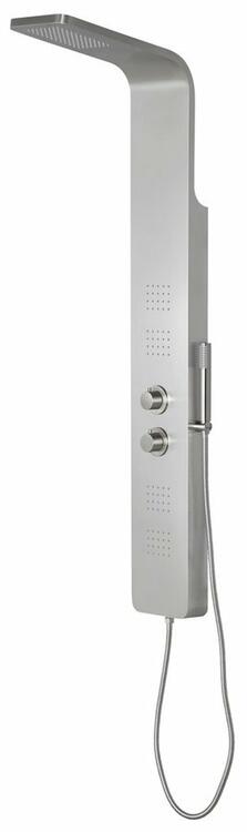 PRESTIGE termostatický sprchový panel 200x1400mm, nerez mat