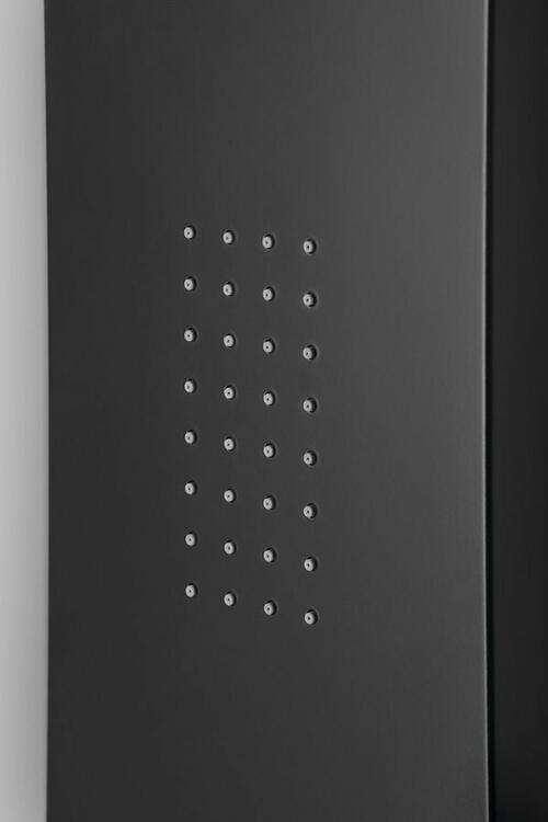 JACOB sprchový panel 200x1500mm, černá