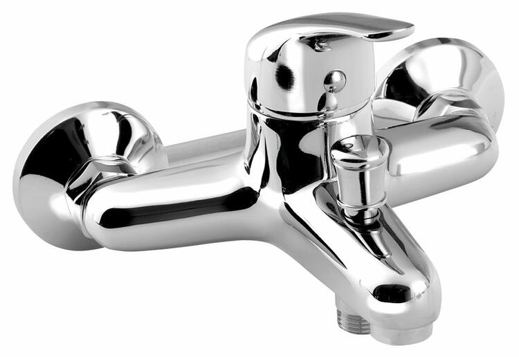 Vanová baterie nástěnná chrom – Bruckner Hoffer 424.010.1