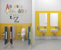 KID WC kombi dětské, zadní odpad, bílá