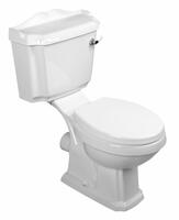 ANTIK WC kombi, retro, spodní/zadní odpad, bílá | Více - 