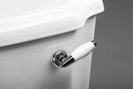 ANTIK WC kombi, retro, spodní/zadní odpad, bílá