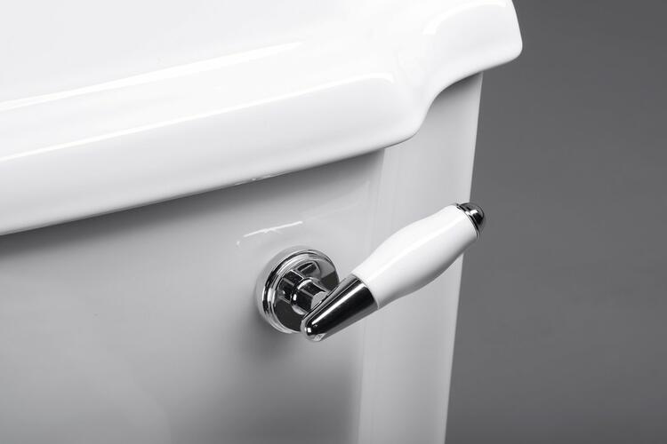 ANTIK WC kombi, retro, spodní/zadní odpad, bílá