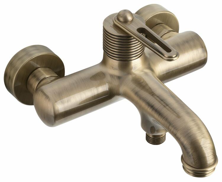 BEBÉ nástěnná vanová baterie, bronz