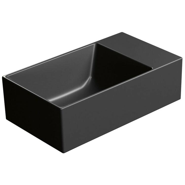 Keramické umyvadlo 40x23 černá - GSI Kube X 9484026