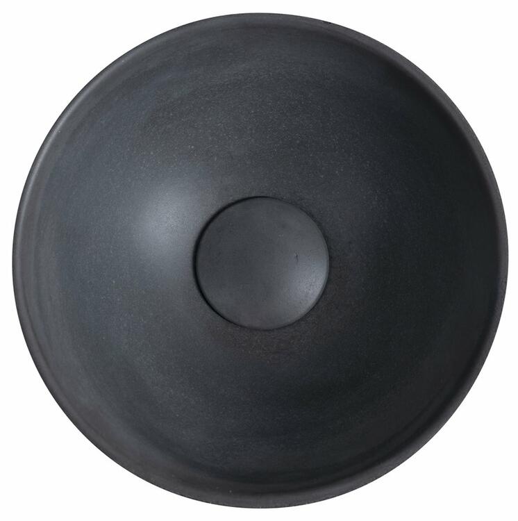 MINOR betonové umývátko na desku, Ø 26cm, antracit