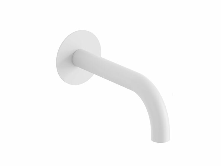 ES 027.10WV Výtokové ramínko pro vanu, White Velvet