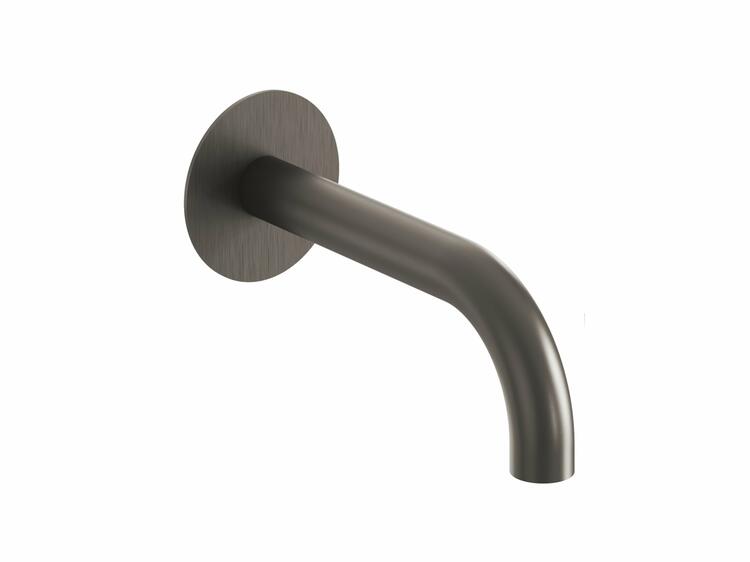 ES 027.20GB Výtokové ramínko pro vanu, Graphite Brushed