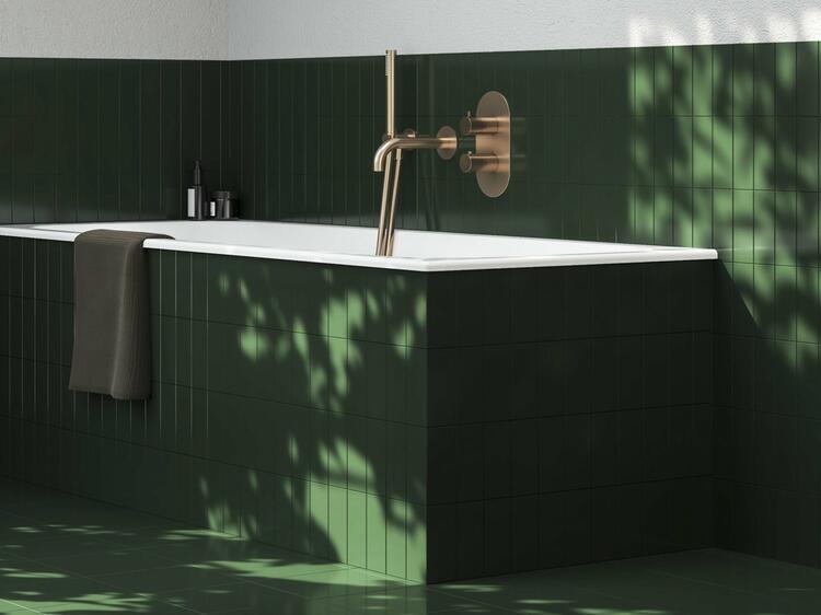 ES 027.60RGB Výtokové ramínko pro vanu, růžové zlato kartáčované