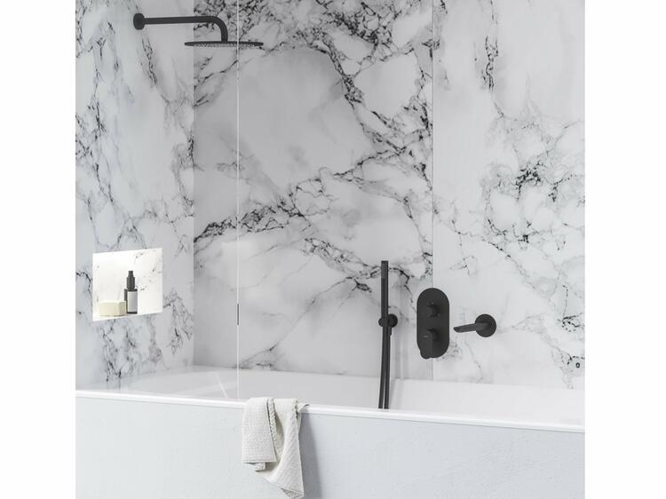 EL 027.20BLM Výtokové ramínko pro vanu, černá matná