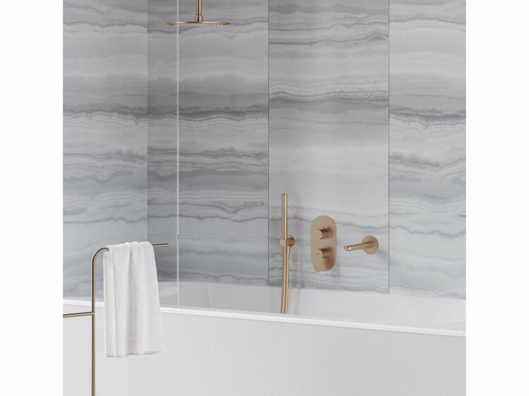 EL 027.60RGB Výtokové ramínko pro vanu, růžové zlato kartáčované