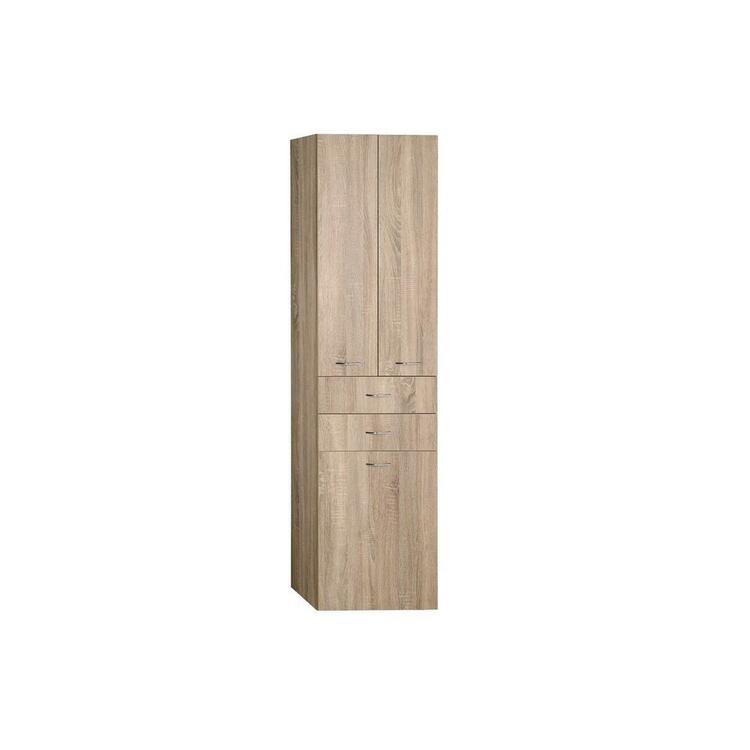 Vysoká skříňka dub - AQUALINE KERAMIA FRESH 51295