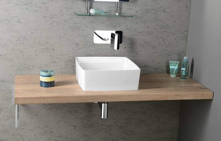AVICE deska pod umyvadlo 100x50cm, tl.5cm, dub Rover