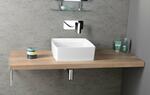 AVICE deska pod umyvadlo 60x50cm, tl.5cm, dub Rover