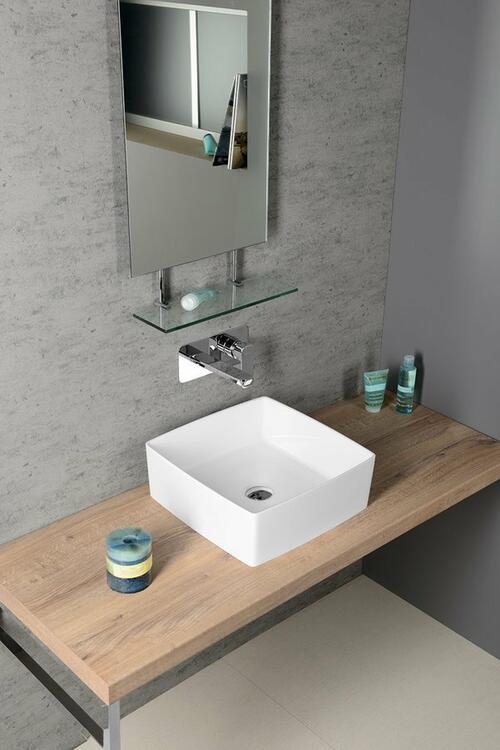 AVICE deska pod umyvadlo 60x50cm, tl.5cm, dub Rover