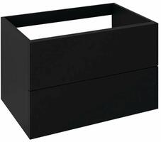 TREOS skříňka zásuvková 75x53x50,5cm, černá mat | Více - 