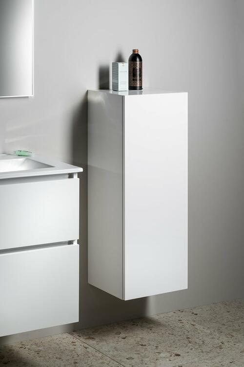 Skříňka s dvířkami 35×94×32 cm L/P bílý lesk – Sapho Espace  ESC530-3030