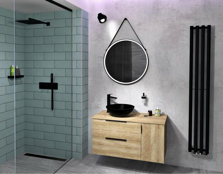 Skříňka s dvířkami dub P/L - SAPHO CIRASA CR302-2222