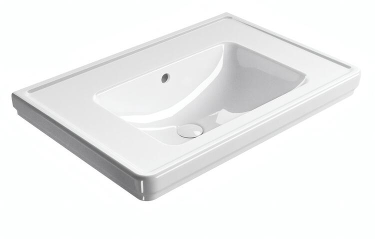 Keramické umyvadlo 75×50 cm bílá – GSI CLASSIC 8787011