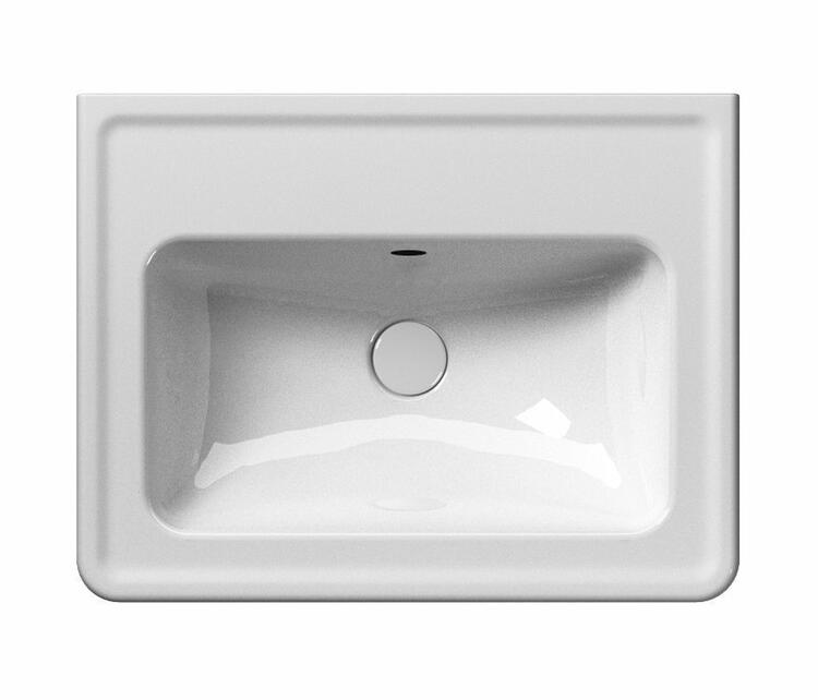 Keramické umyvadlo 60×46 cm bílá – GSI CLASSIC 8731011