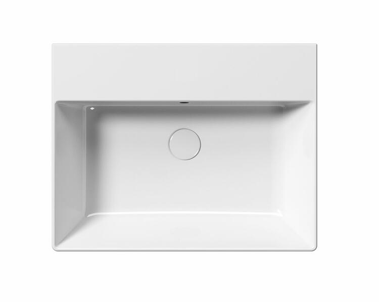 Keramické umyvadlo 60×47 cm bílá – GSI KUBE X 9431011